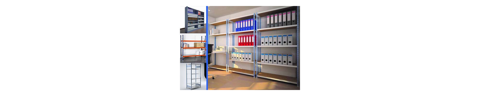 Solutions de rayonnages métalliques - Mega Rayonnage Maroc
