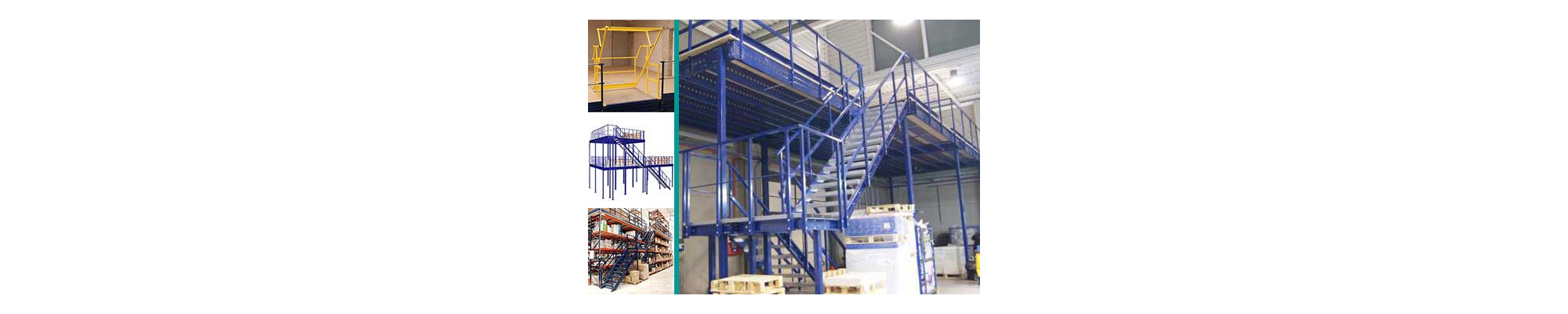 Plateformes de stockage et mezzanines au Maroc par Mega Rayonnage.