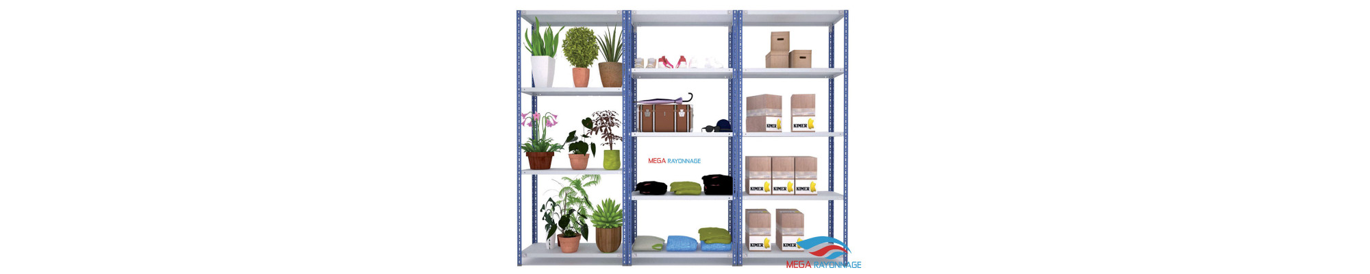 Rayonnage de bureau pour dossiers et archives - Maroc | Mega Rayonnage