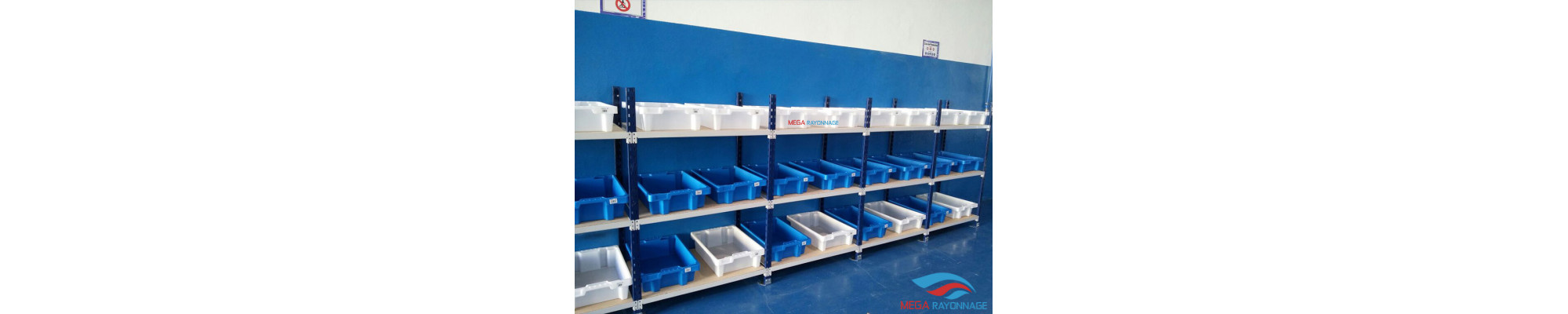 Easy Rack Professionnel stable et rapide à monter - Maroc | Mega Rayonnage