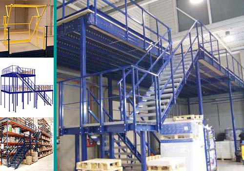 Plateformes de stockage et mezzanines